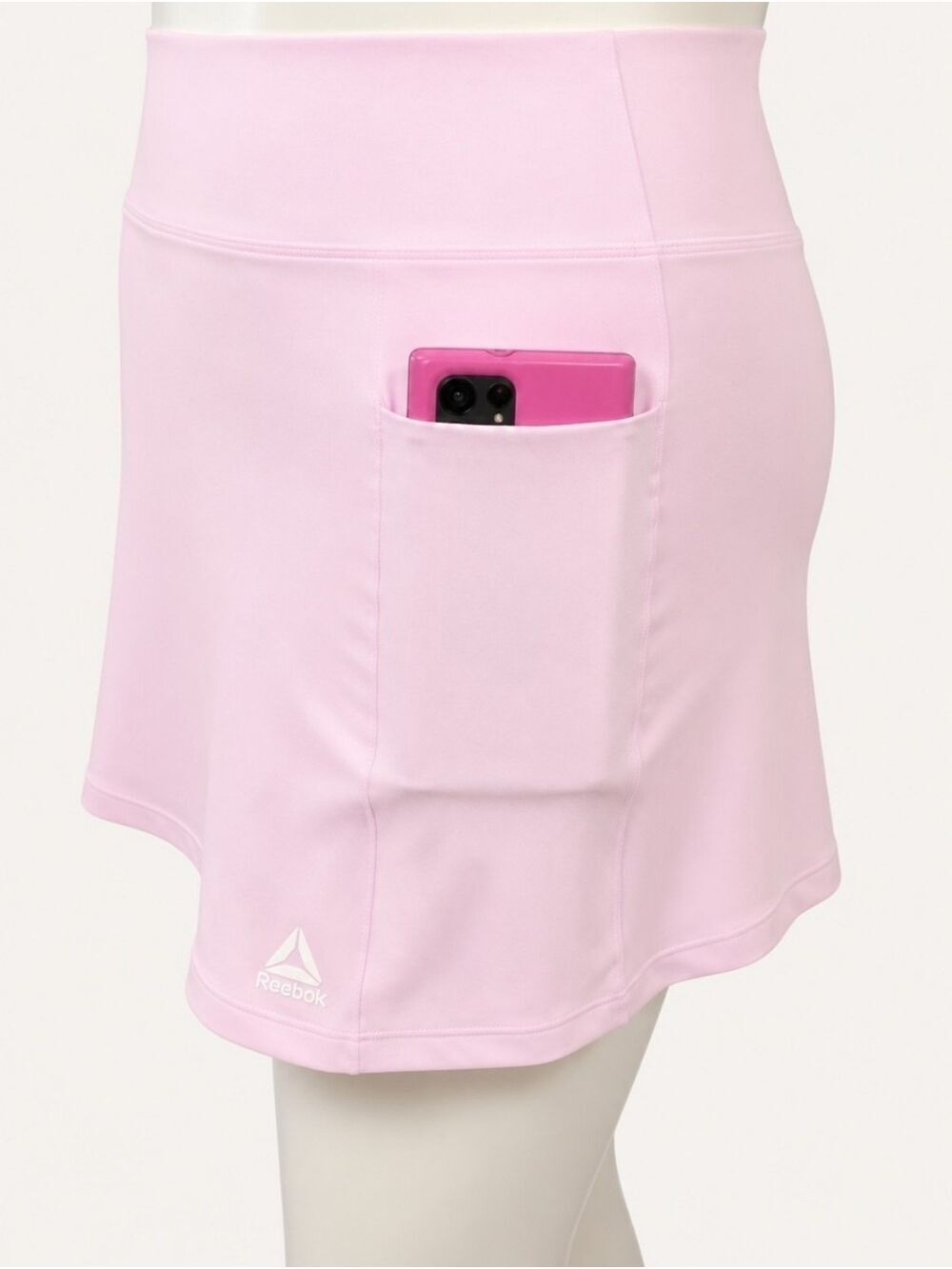Reebok High Rise Athletic Skort XXL Pink NWOT Pickleball Tennis Golf Pocket - Picture 5 of 11